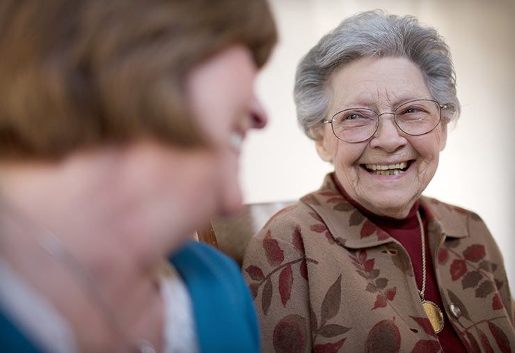 Tips for Talking to Someone with Alzheimer's by Home Instead Senior...