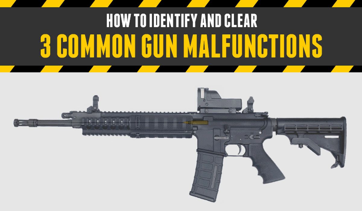 INFOGRAPHIC: How to Identify and Fix 3 Common Gun Malfunctions by Oreg