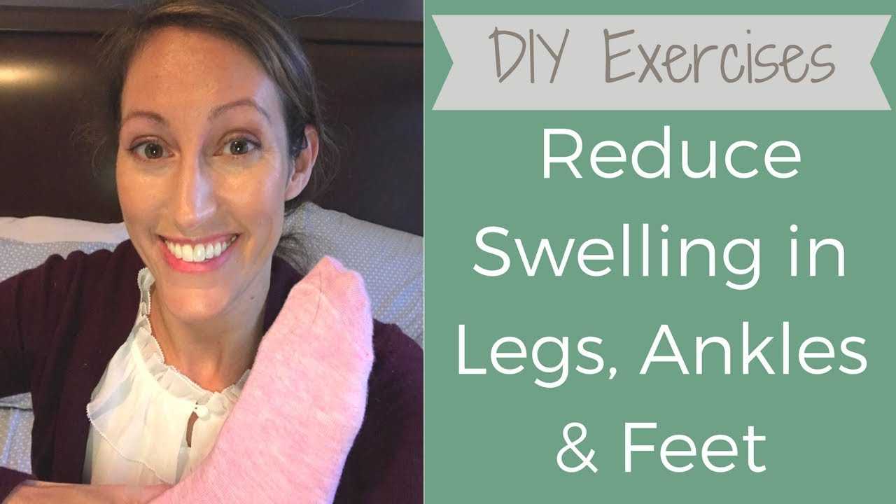 DIY Lymphatic Drainage Exercises for Swollen Legs How to Reduce Sw...
