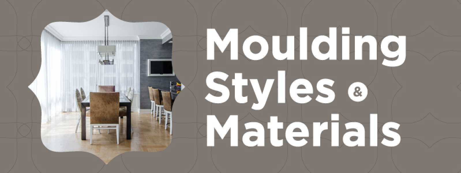 Different Types of Molding Styles & Materials [Infographic] by Saud...